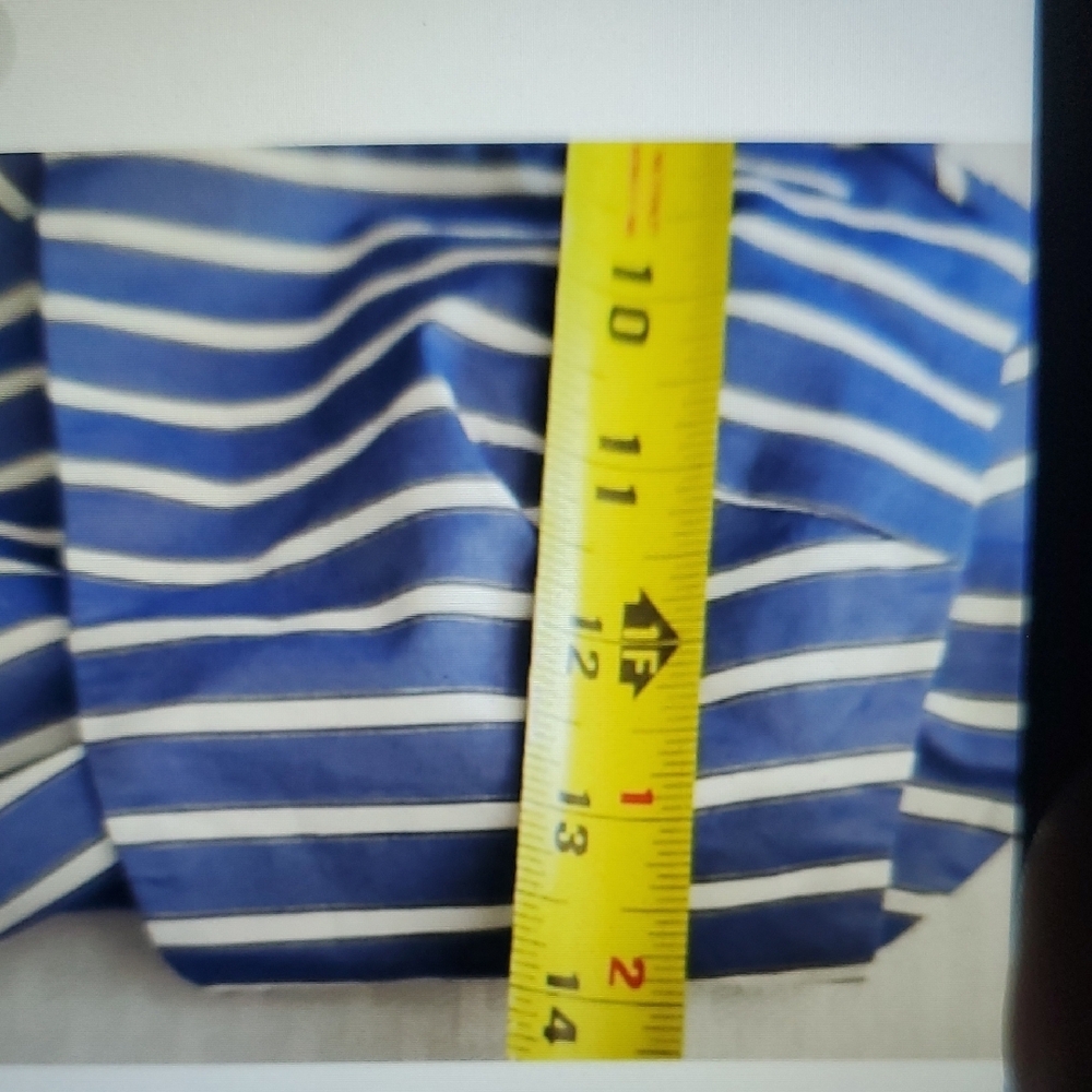 Rebecca Taylor Blue and White Sleeveless Sundress Size 0 - Picture 6 of 10